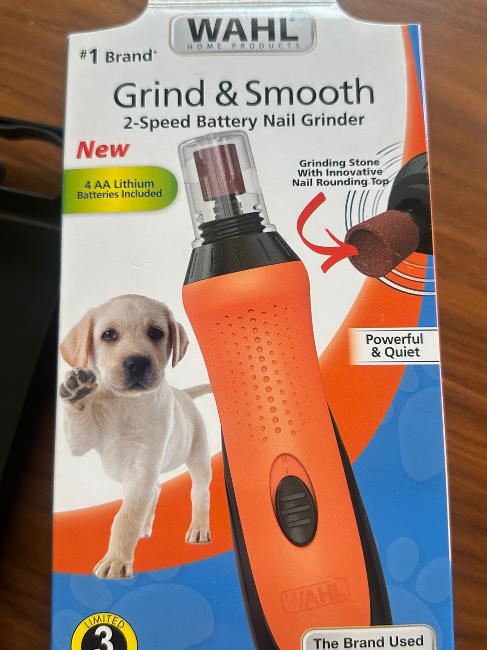 Wahl Grind & Smooth 2-Speed Battery Nail Grinder
